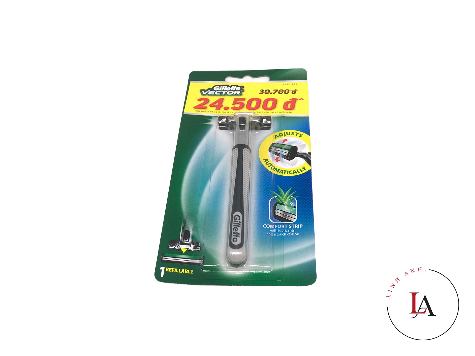 Bàn cạo râu Gillette Vector